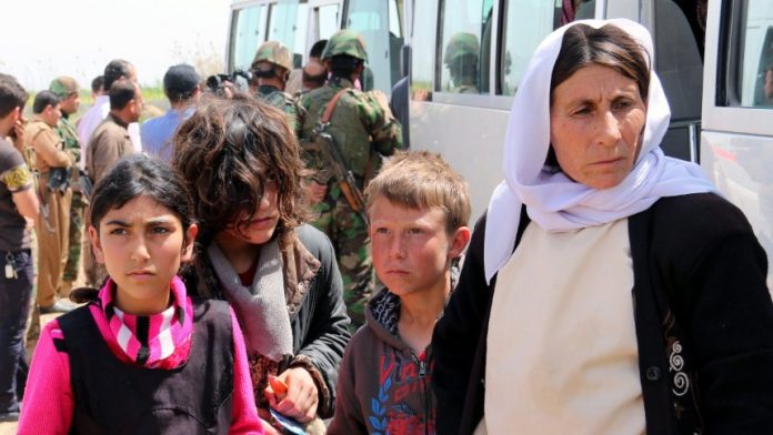 200 Yazidis freed by Islamic State in Iraq