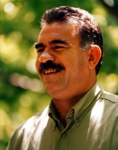 born 4 April 1948), also known as Apo (short for both Abdullah and "uncle" in Kurdish), is a Kurdish nationalistic leader and one of the founding members of the militant organization the Kurdistan Workers' Party (PKK) in 1978 in Turkey.