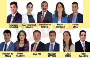 The two joint leaders of Turkey’s pro-Kurdish Peoples’ Democratic party (HDP) have been detained along with at least 10 MPs because of their reluctance to give testimony for crimes linked to “terrorist propaganda”.